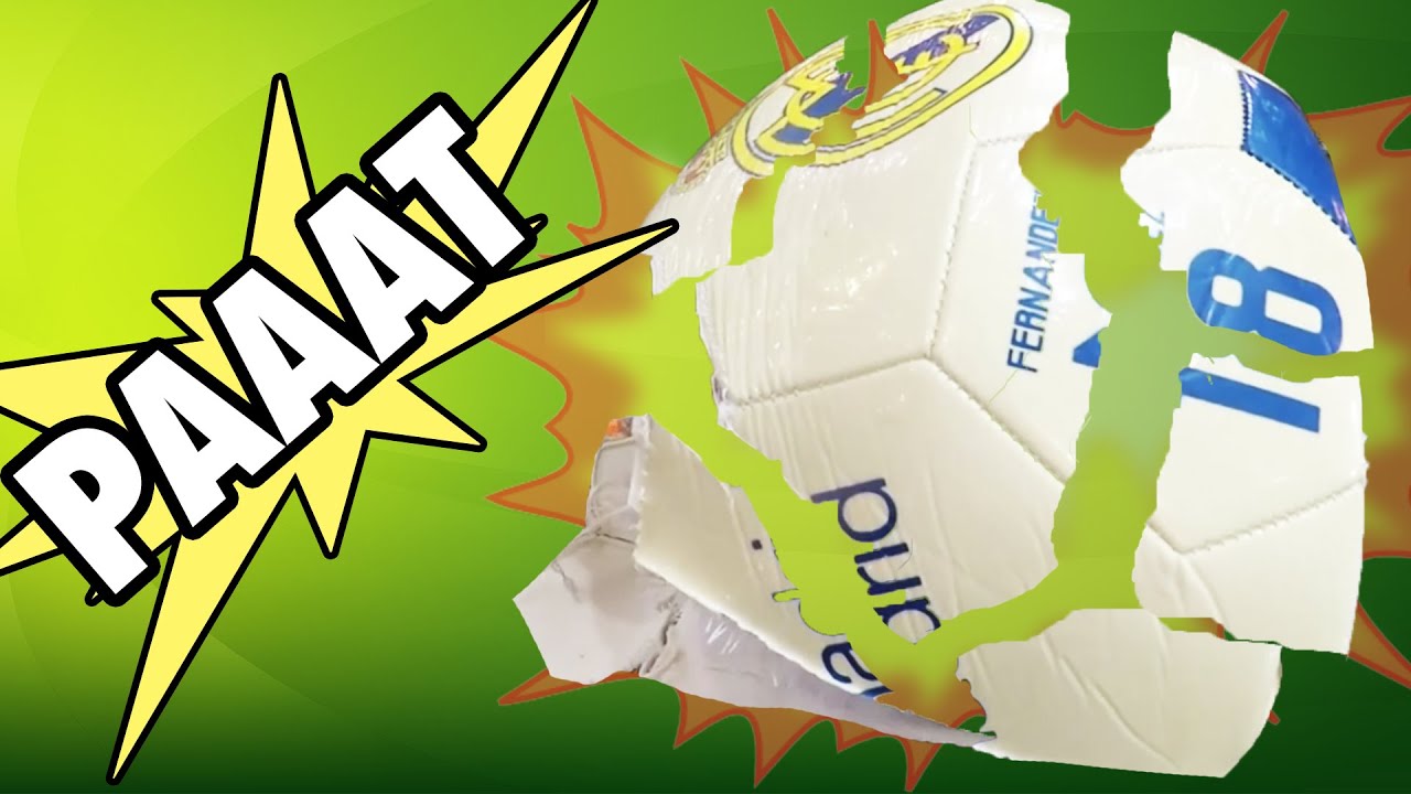 Futbol Topu ve Basketbol Topu Patlattık