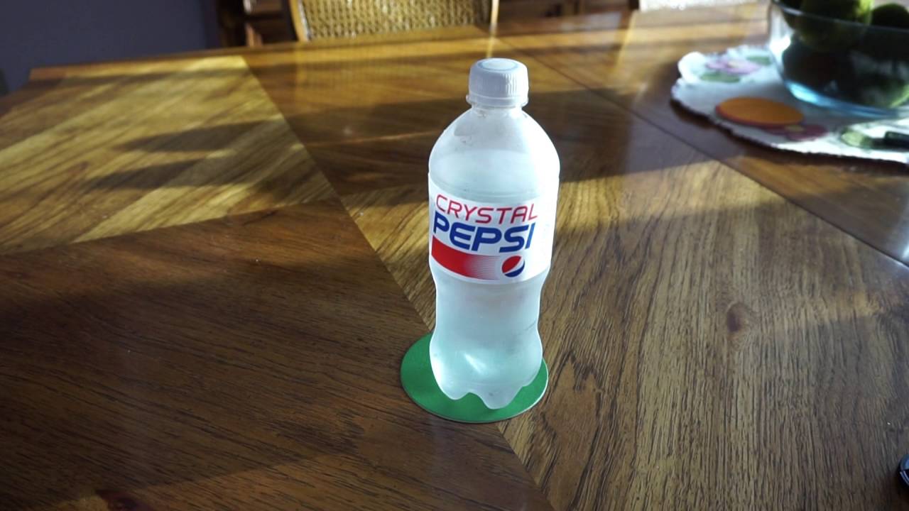 Crystal Pepsi is back...a reunion 23 years in the making!