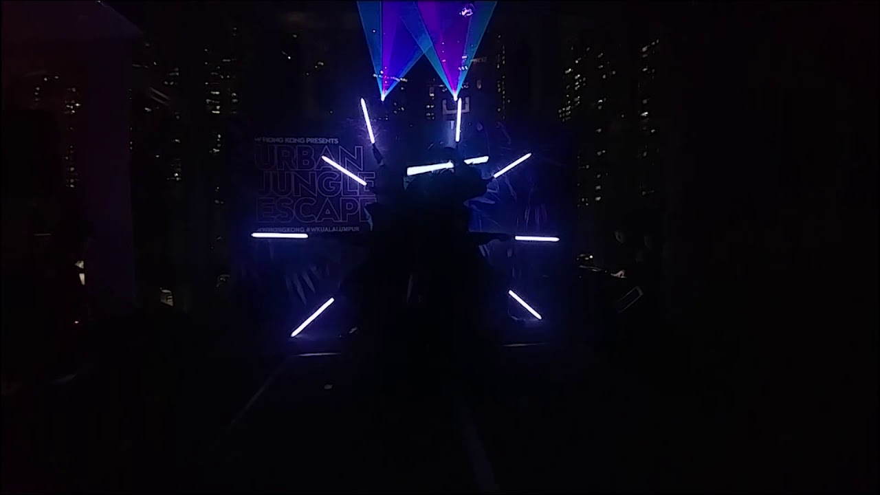 Team LED | LED Sword Dance | W Hong Kong | Jungle Urban Theme