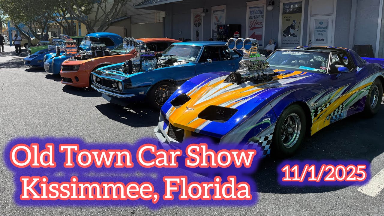 Old town #carshow Kissimmee, Florida 11/1/2025 EP143