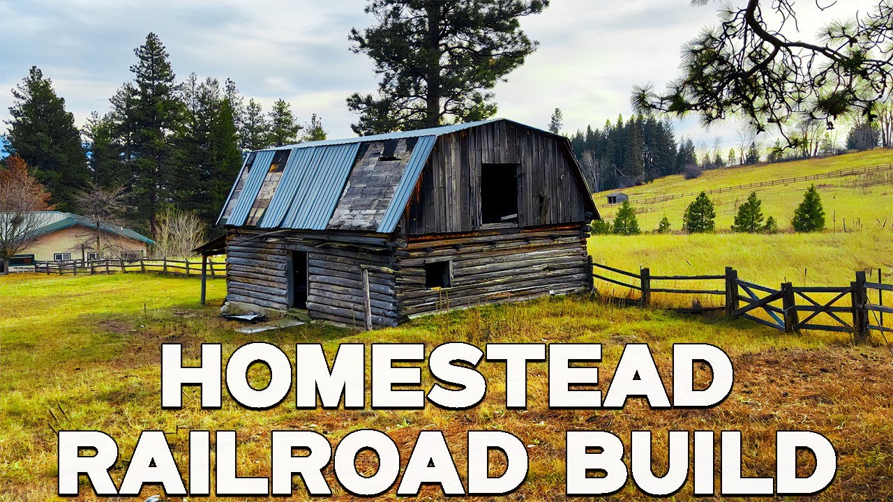 Im Building a Model Railroad at a 1890s Homestead