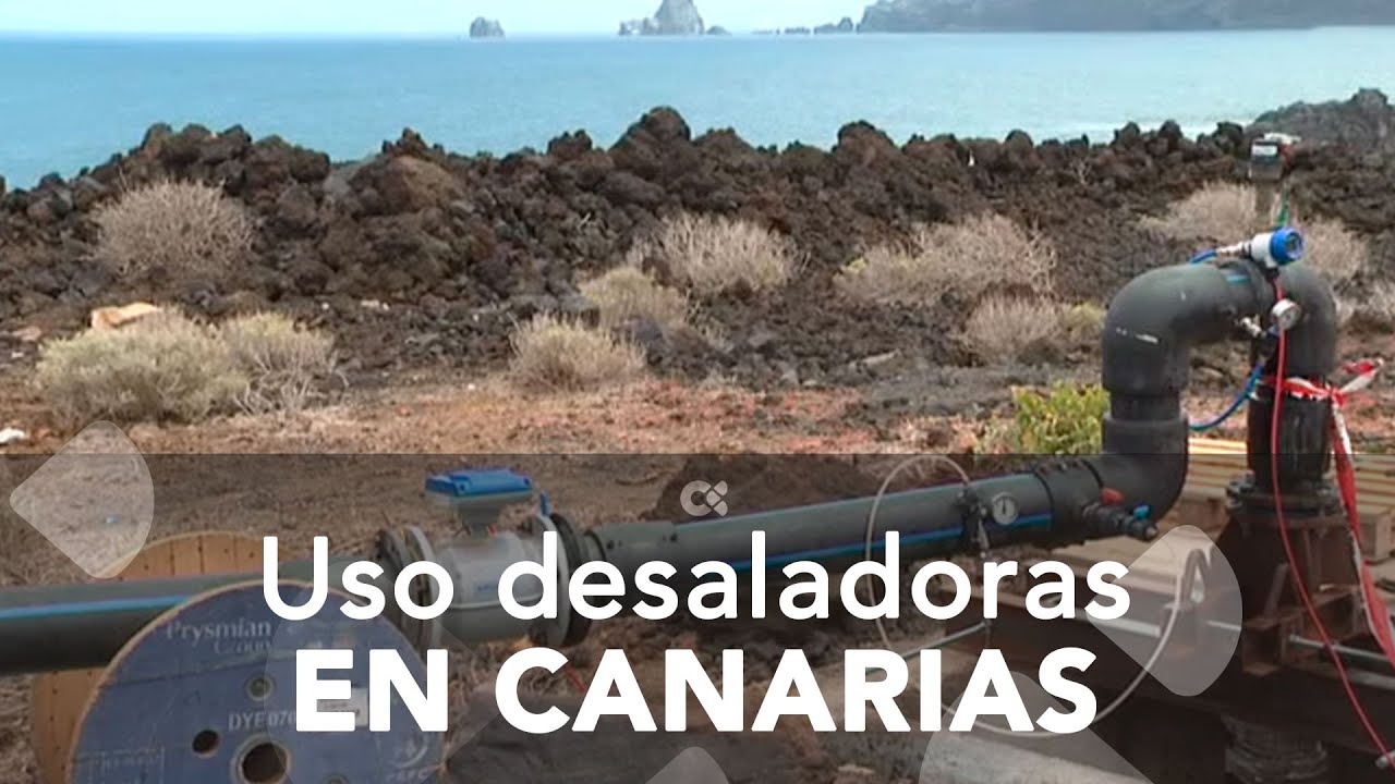 Uso desaladoras en Canarias