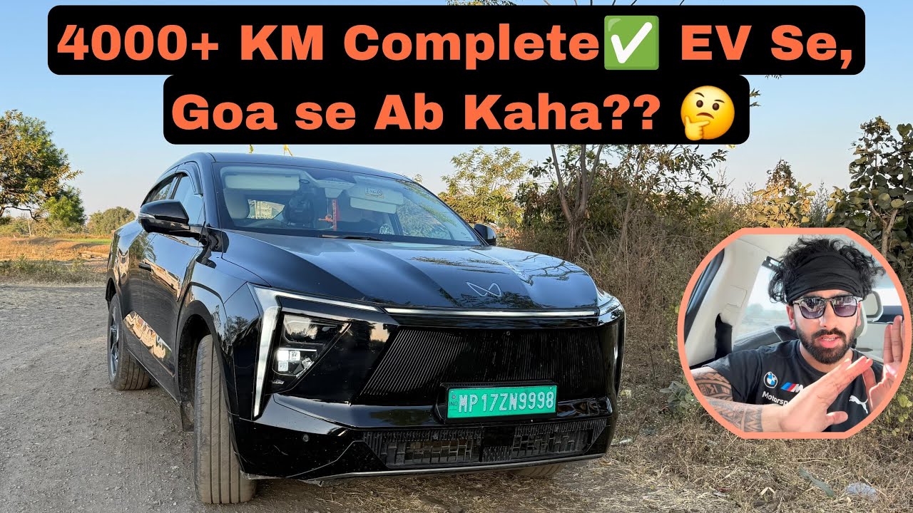 4000Km Complete hogye Apni EV Xev9e🚗 se | Ab Next Goa se Kaha? | Electric Car Roadtrip gone Insane 😱