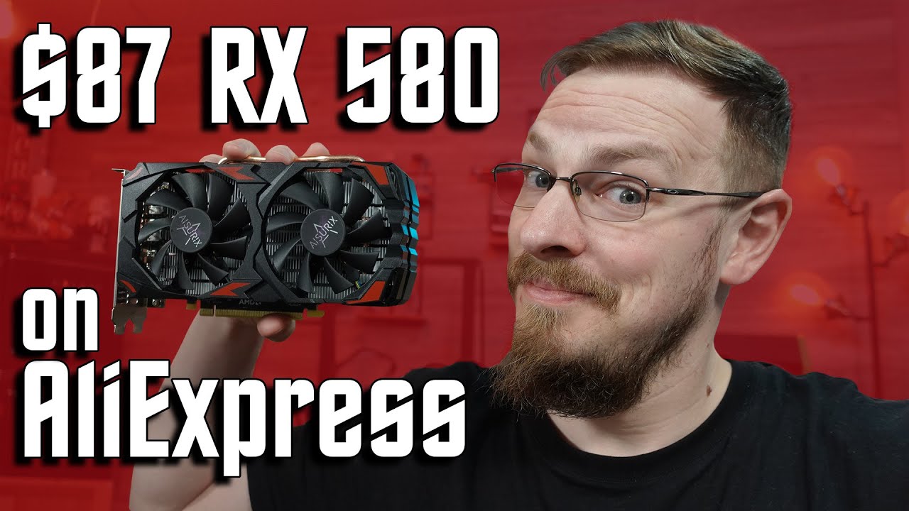 СОВЕРШЕННО НОВЫЙ RX 580 менее чем за 100 долларов???