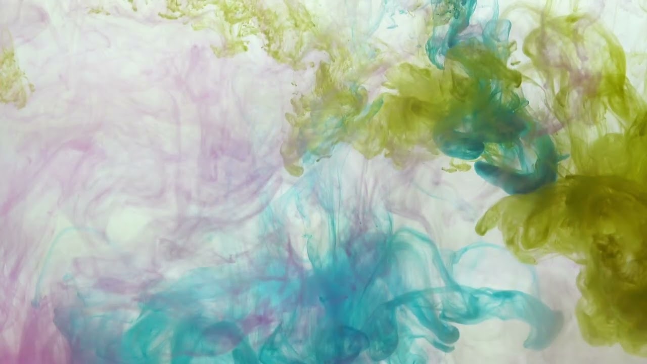 Liquid Ink Flow in Water | 1 Hour | 4K OLED-Safe Ambient Screensaver | Ultra Relaxing Visuals