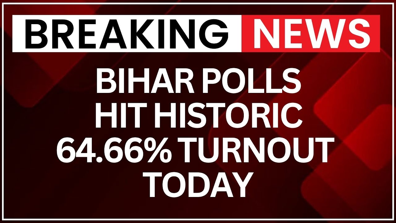 Bihar Elections 2025: State Records Historic Voter Turnout at 64.66% in First Phase | NewsX