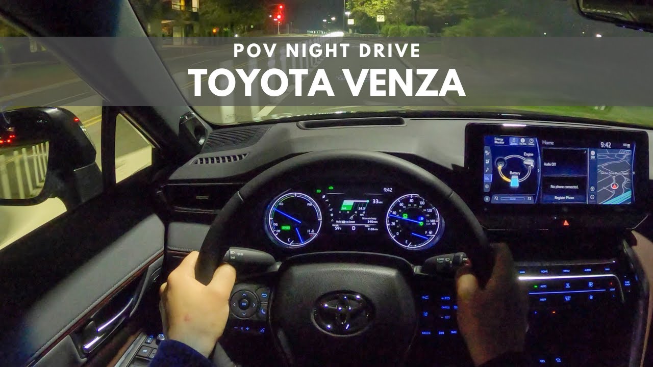2021 Toyota Venza | POV Night Drive