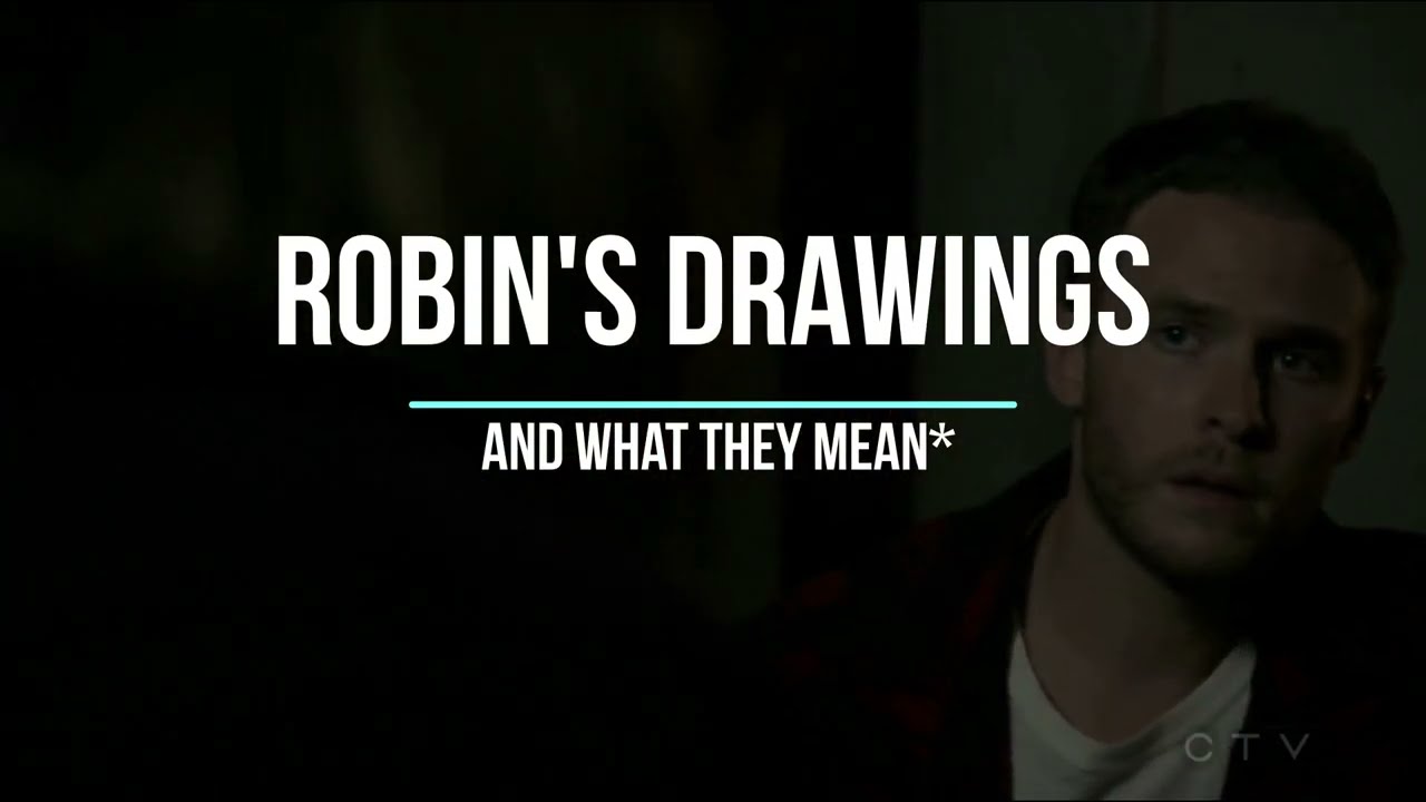 Robin's drawings and their meanings