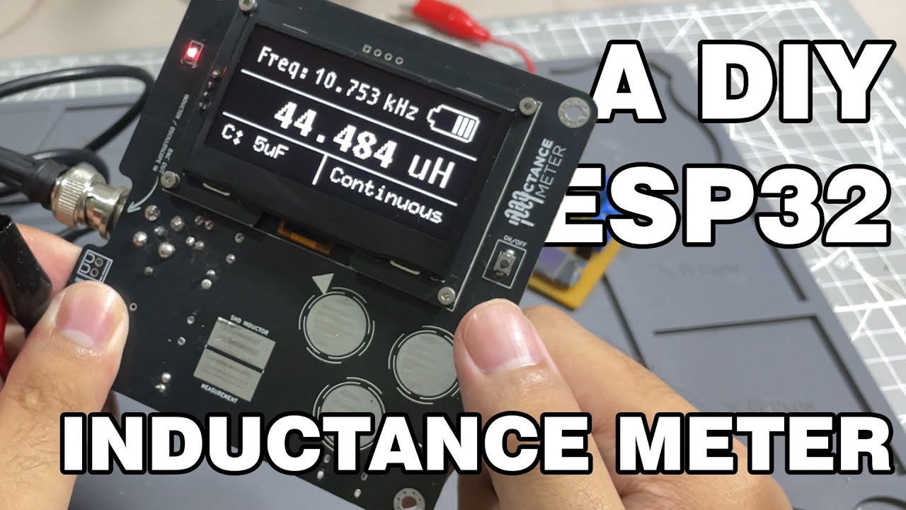 DIY Portable Inductance Meter (Based on ESP32)