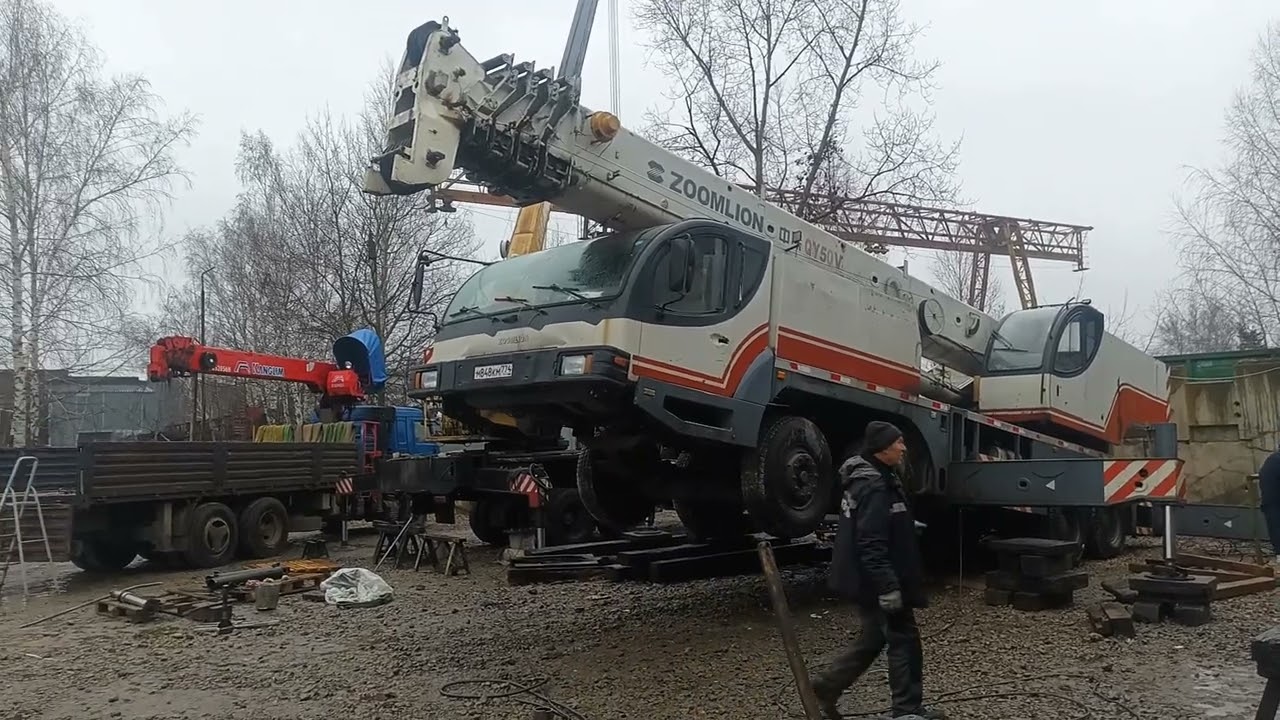 Эвакуация крана из Казани в Челябинск