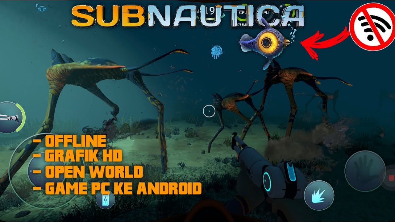 Subnautica Android Offline & Openworld,Test Rata kanan Poco f7
