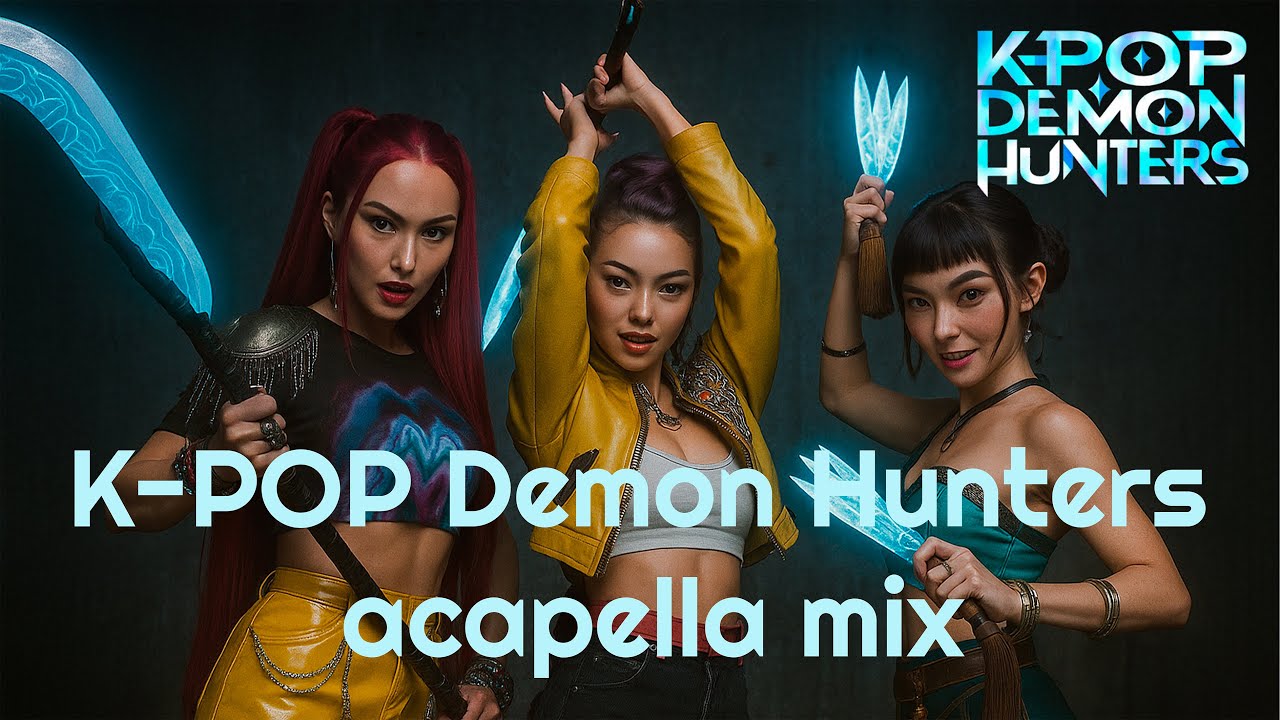 KPop Demon Hunters acapella mix | Huntrix x Saja Boys (Fan Edit)