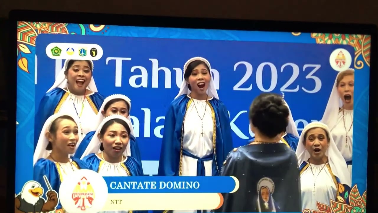 Pesparani Katolik 3 - Paduan Suara Dewasa Wanita NTT || Cantate Domino #pesparani #pesparanikatolik