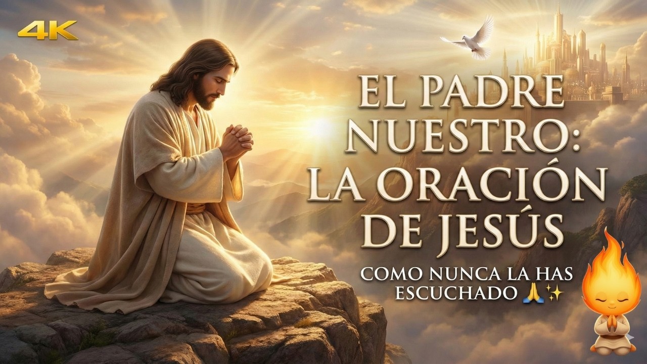 ✨EL PADRE NUESTRO (Mateo 6): Una melodía del cielo para hablar con Dios🙏