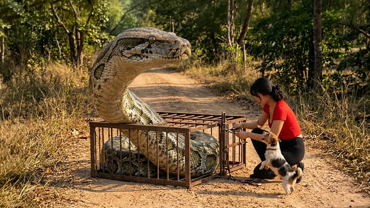 Full Video: 3 Days Off-Grid Survival One Girl vs Giant Python The Ultimate Rural Challenge