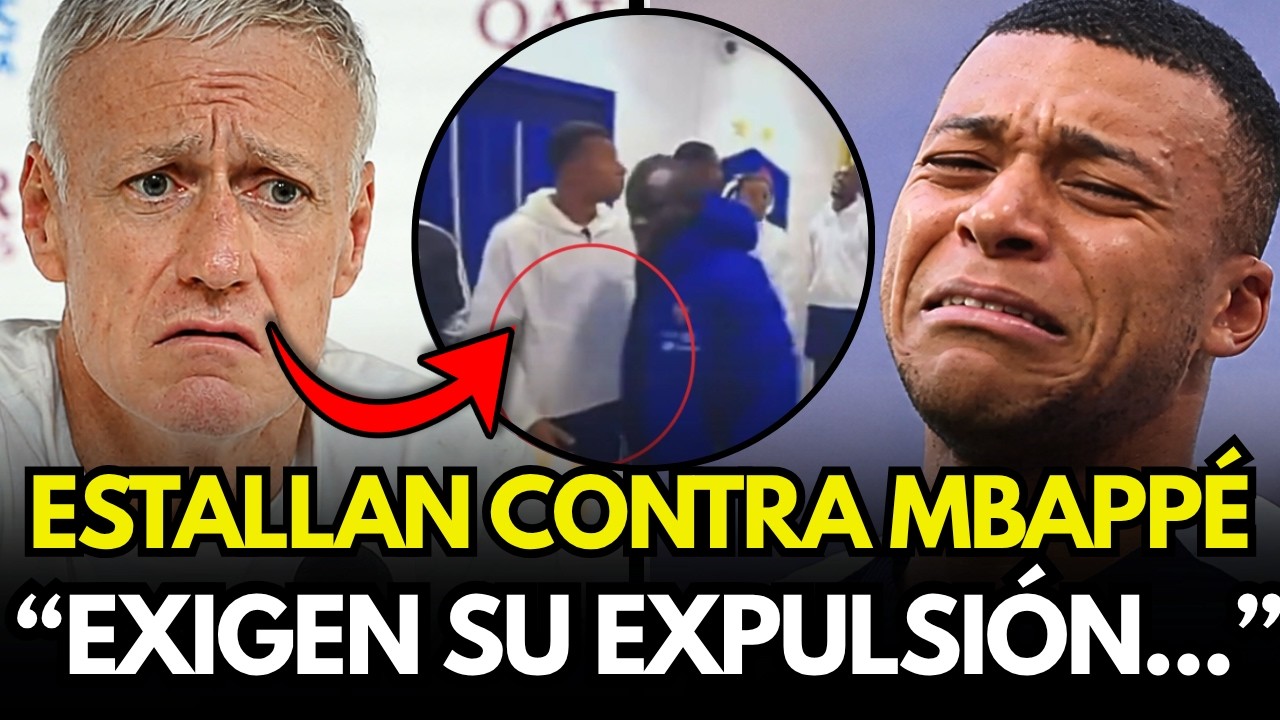 🚨&iexcl;ESC&Aacute;NDALO EN FRANCIA! 4 JUGADORES EXIGEN ABANDONAR LA SELECCI&Oacute;N TRAS LA ACTITUD DE MBAPP&Eacute;