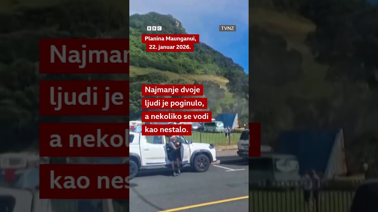 Klizi&scaron;te posle poplava na Novom Zelandu | BBC News na srpskom #novizeland #poplave #shorts
