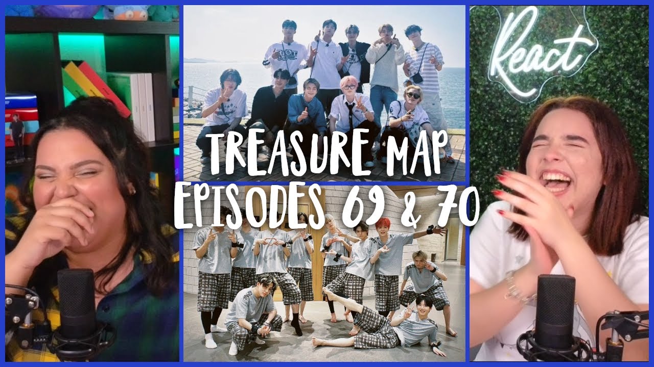What a Mess! Reacting to [TREASURE MAP] EP.69 🏊‍♂️ & EP.70 🥵 | Ams & Ev React