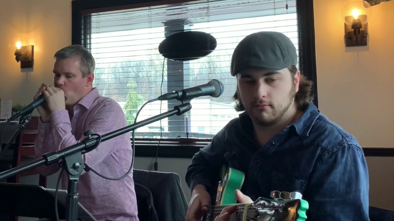 Monkey Faced - Blues Brunch (harmonica guitar duo)