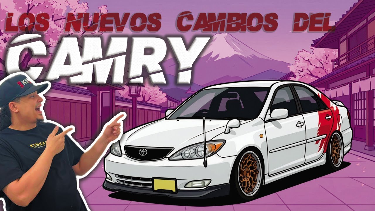 ACTULAIZACION DEL PROYECTO DEL CANAL - TOYOTA CAMRY 2005 JDM | AROCHA WOLF