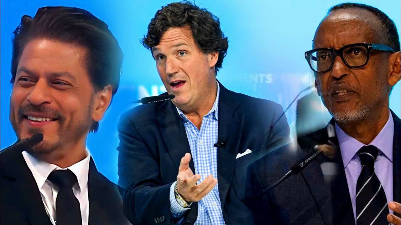 Shah rukh khan& Paul Kagame, Tucker Carlson wamunyamakuru wahaye interview Putin yafatiwe ibihano