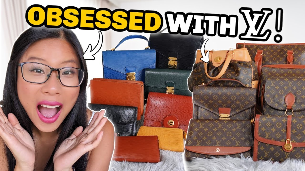 MASSIVE Vintage Louis Vuitton Handbag Collection of 15 Timeless Bags Including $Prices + Mod Shots!