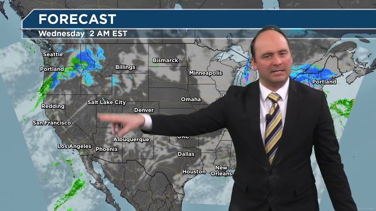 Western Snow & Southern Severe Threat