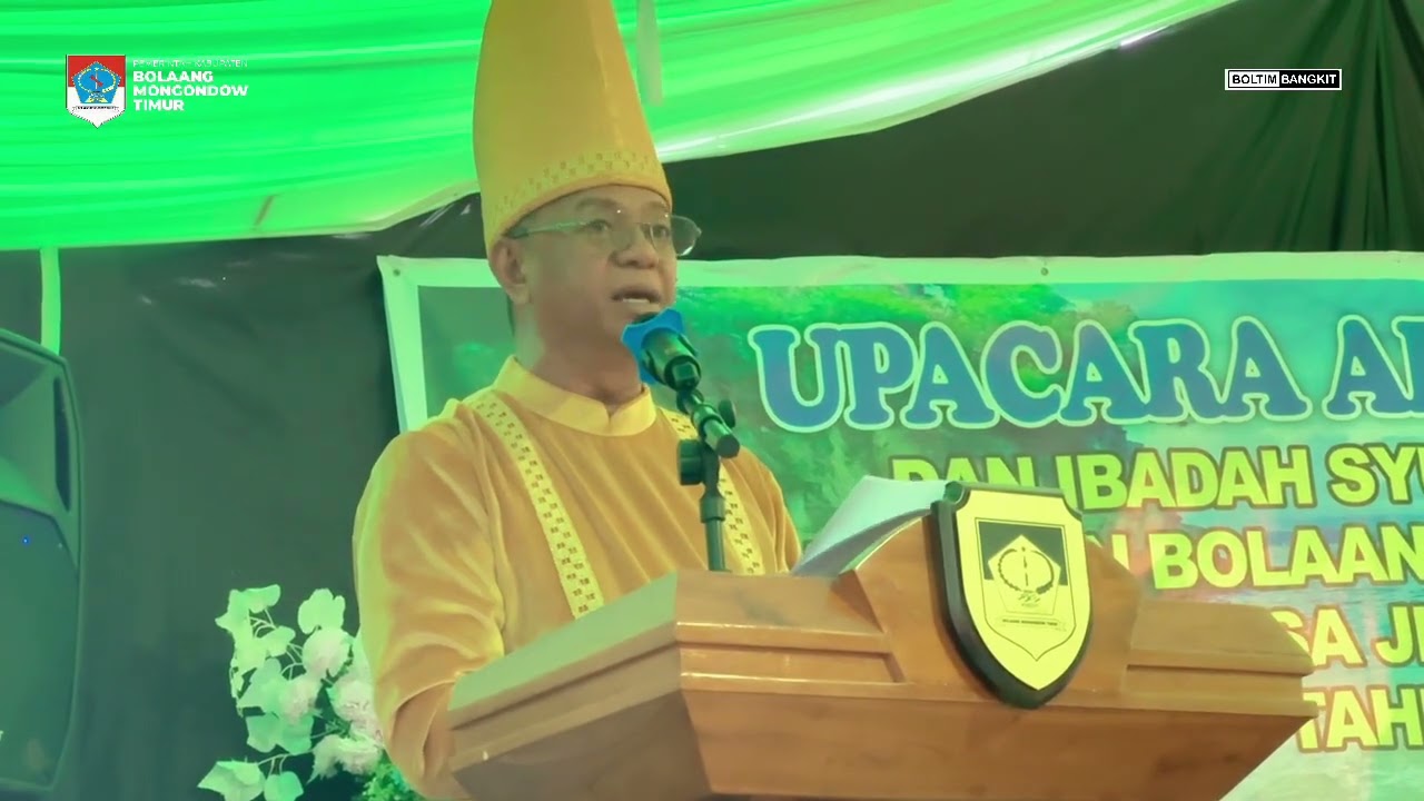 Upacara Adat Tulude Desa Jiko Bersatu