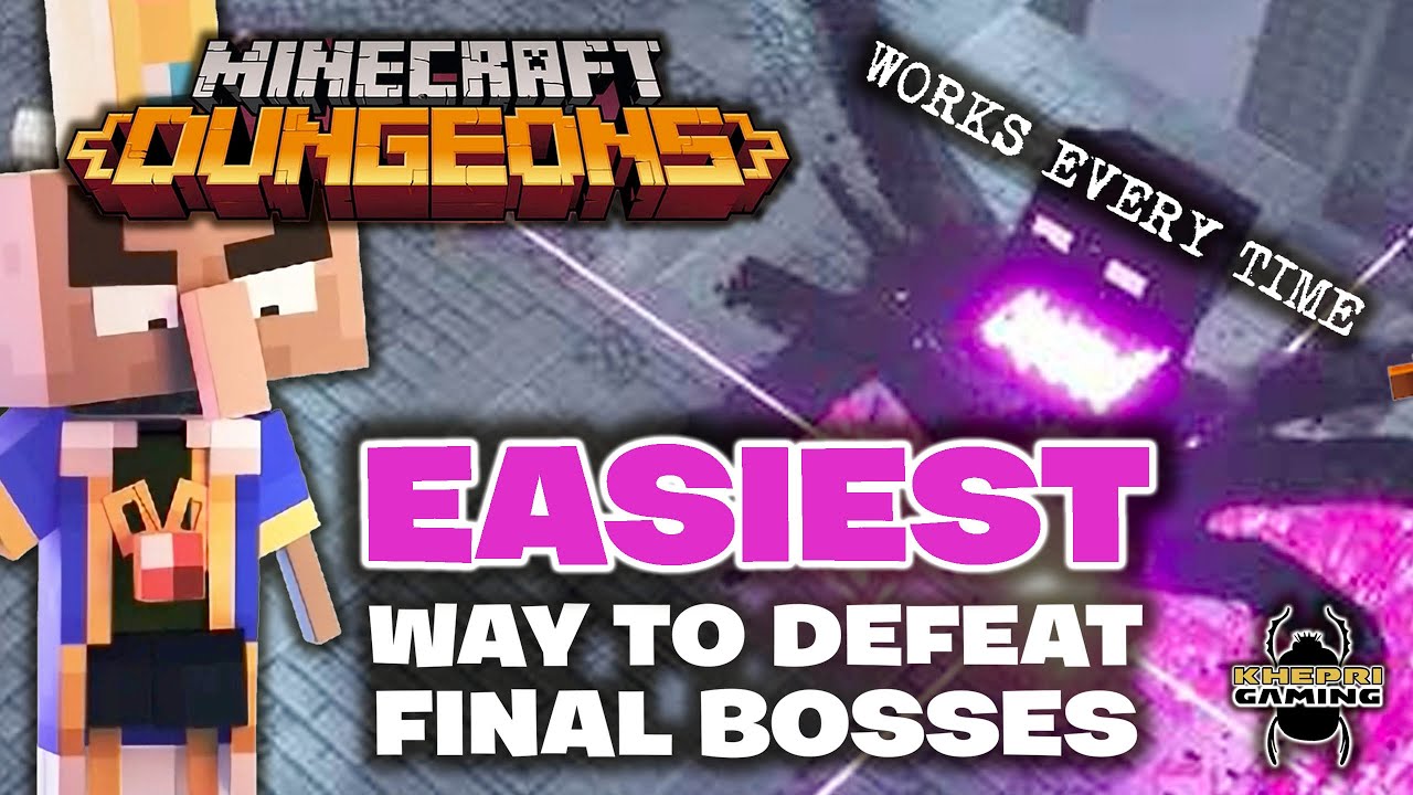 Minecraft Dungeons Final Boss: EASIEST way to defeat the Arch Illager and Heart of Ender
