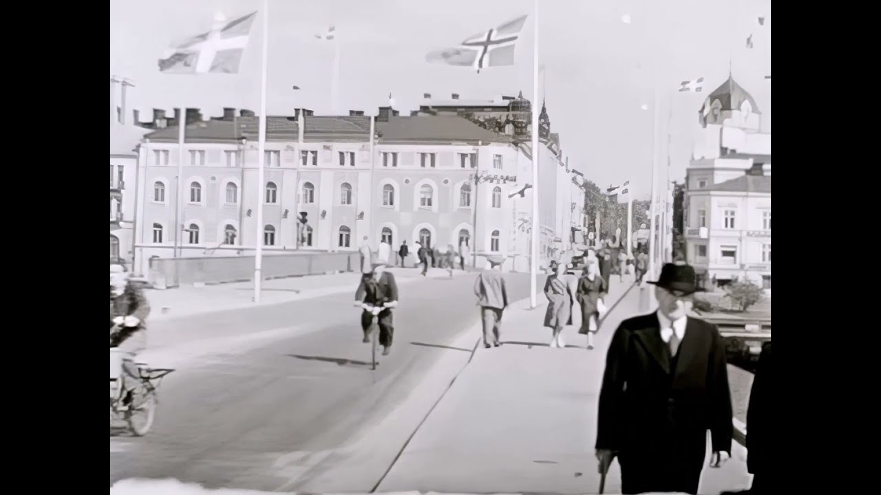 1951 Härnösand ( 8mm footage )