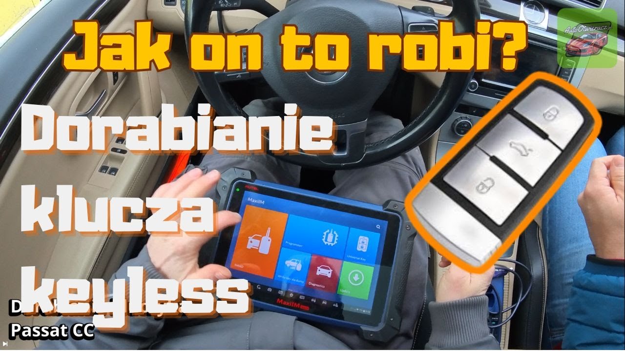 Passat CC Dorabianie kluczyka keyless