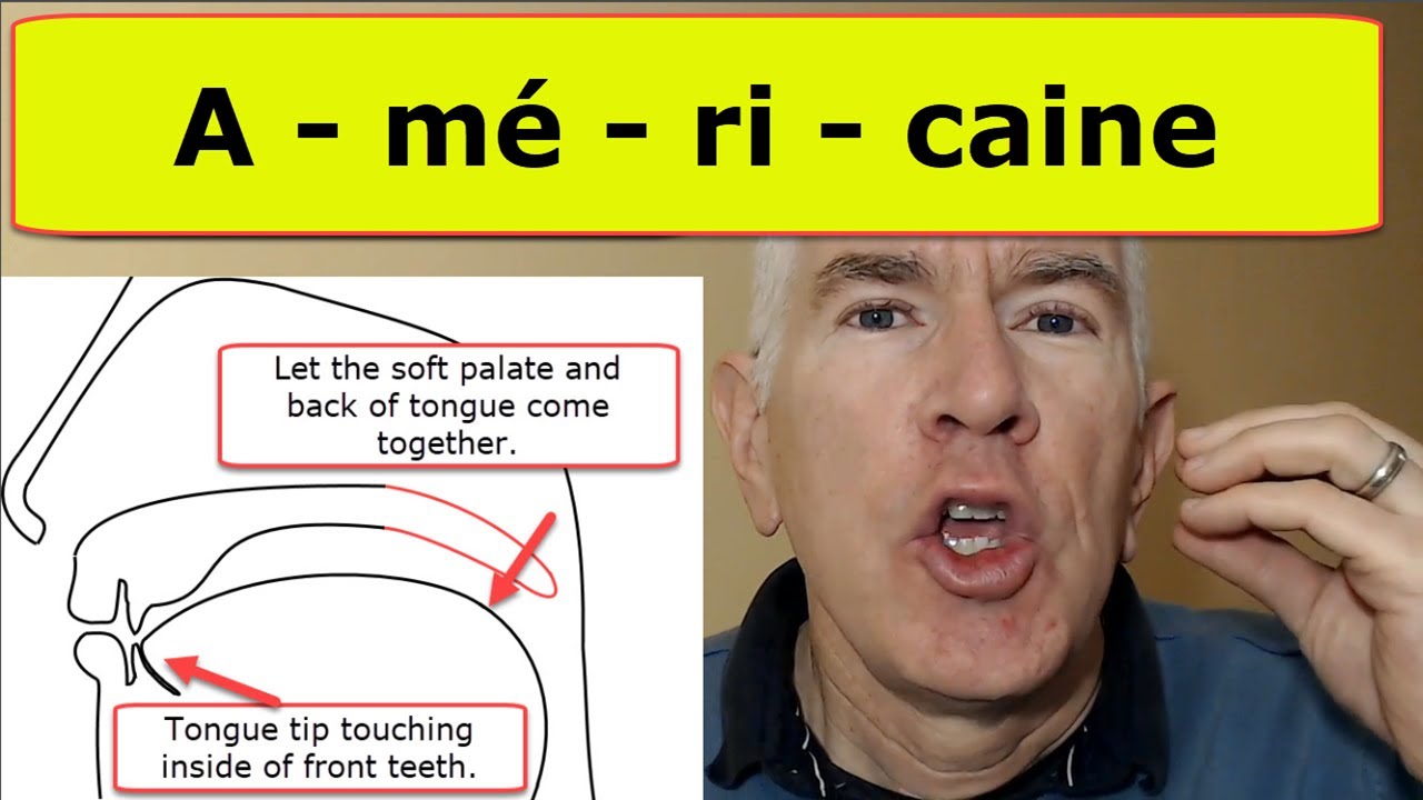 Pronounce Américaine like a French person