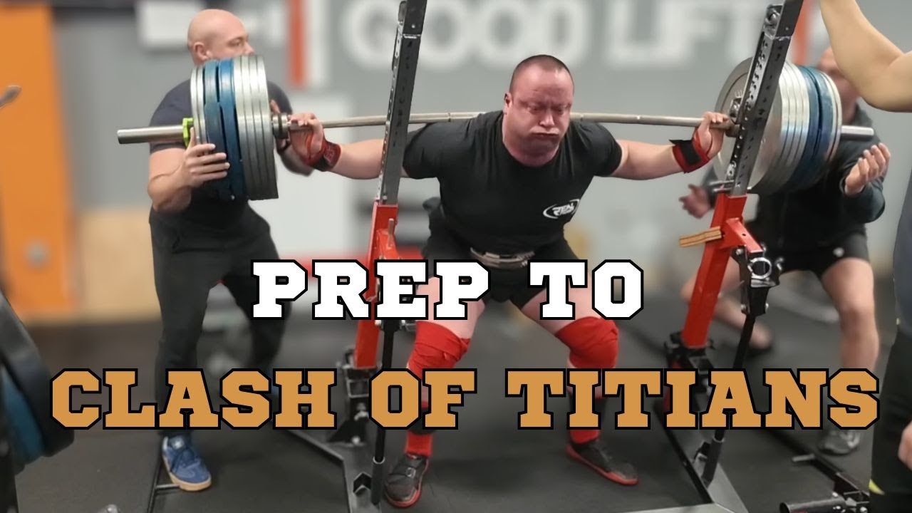 Przygotowanie do Clash of Titans 4 | Ostatni ciężki trening SBD