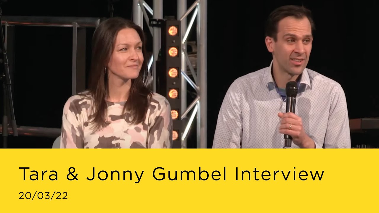 Tara & Jonny Gumbel Interview | 20 March | Church Online | St Peter's Brighton