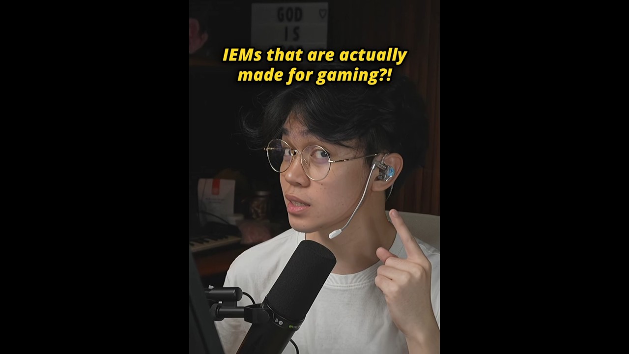IEMs that are actually made for GAMING?! (WLMOUSE HUAN IEM Review) #shorts #fyp