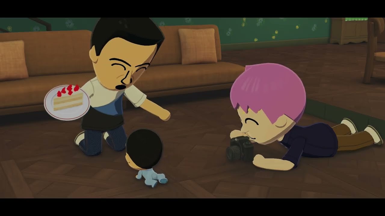 Tomodachi Life: Living the Dream Apunland Island Update - Newborn Morgan from Aperez and Serfos