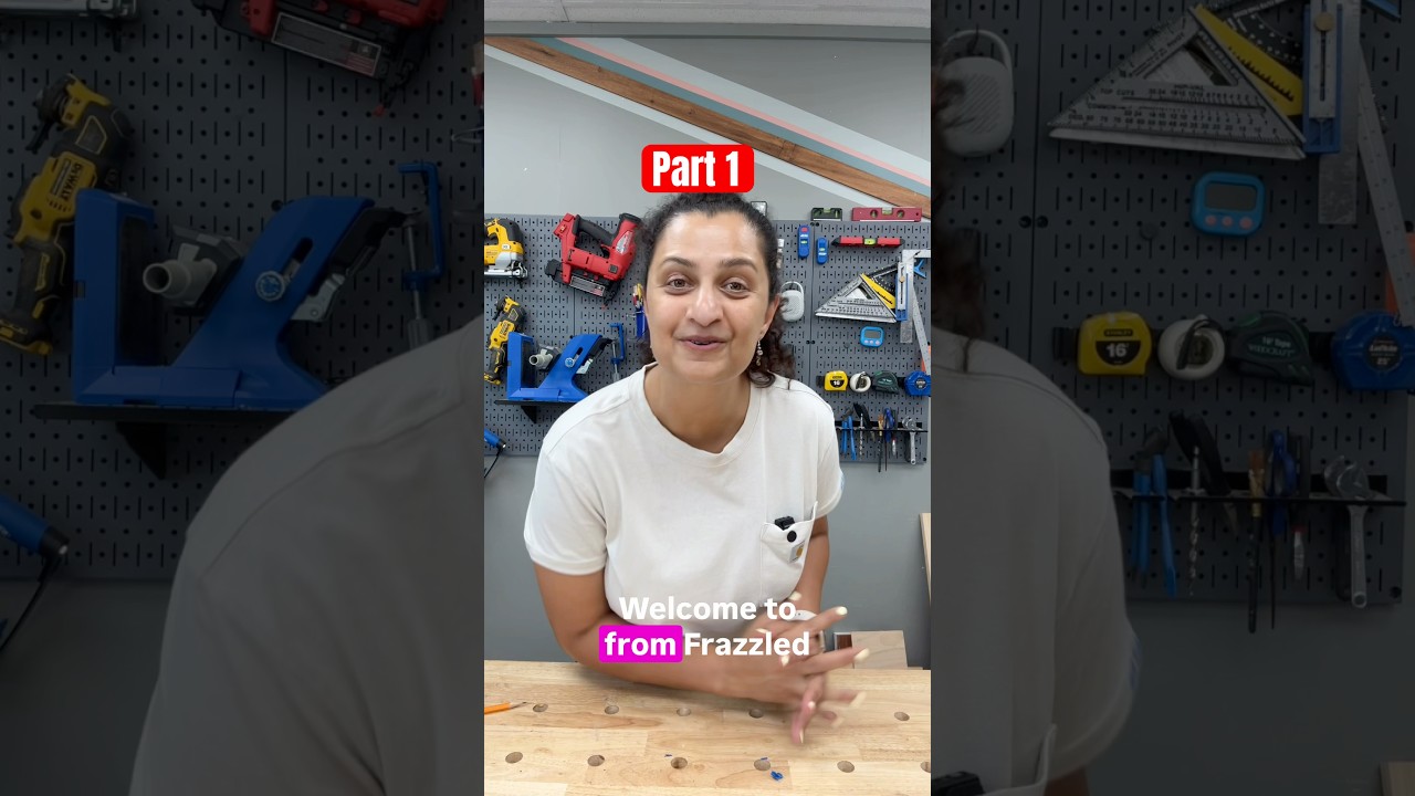 Learn DIY and woodworking with this series. #diy #diyfurniture #woodworking