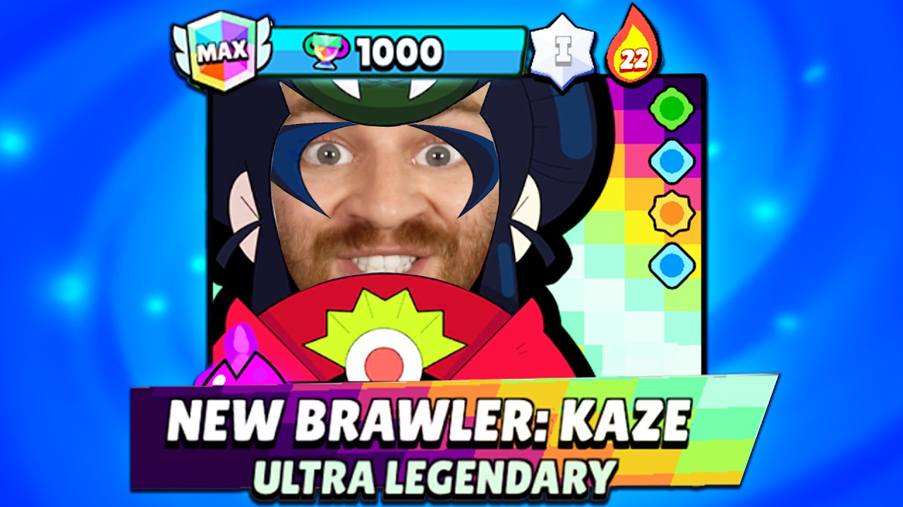 I pushed KAZE for all 92 TIER MAX Brawlers!