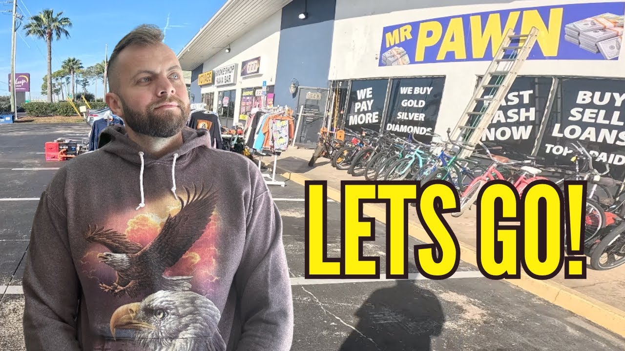 Garage sale at a pawn shop?! Too good to be true?