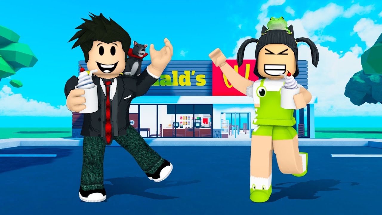 LOKIS BEBENDO MILK SHAKE MALUCO | Roblox - Try The Grimace Shake