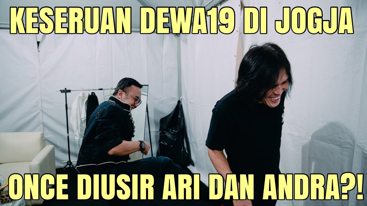PECAH !! KONSER DEWA19 DI PRAMBANAN, DAN KESERUAN DI BACKSTAGE !!