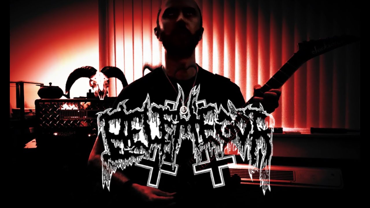 Belphegor - Embracing a Star / Totenritual [Guitar Cover] With Lyrics