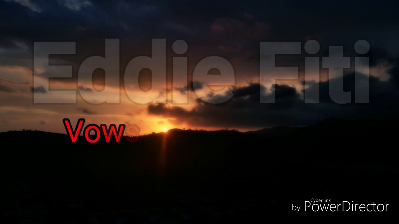 Eddie_Fiti_Vows Go Unbroken_Cover (Official Audio prod by D-Box)