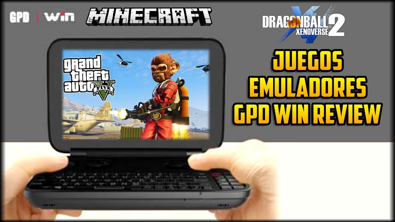 LA LAPTOP MAS PEQUEÑA DEL MUNDO - GPD WIN - CONSOLA PORTATIL CON WINDOWS! JUEGOS Y REVIEW