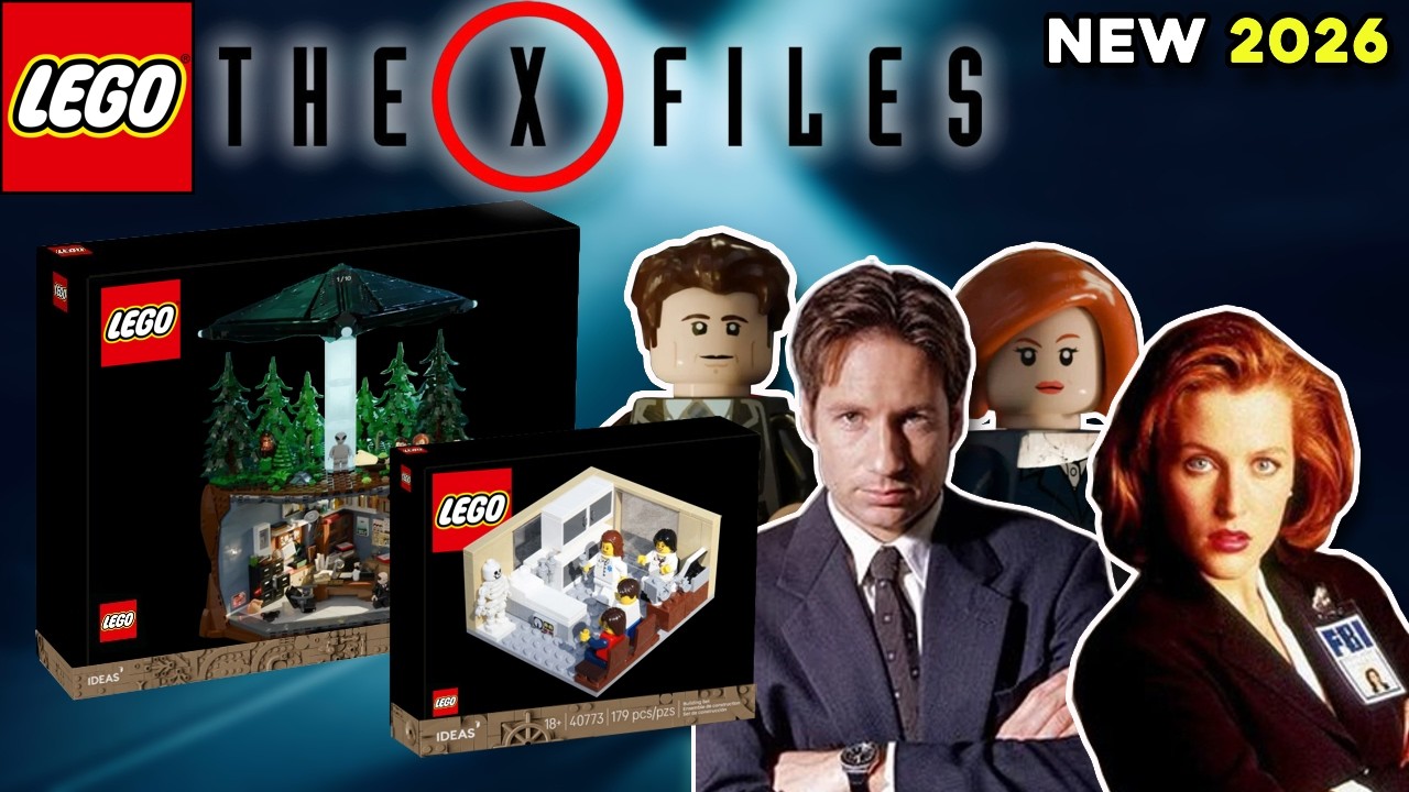 Невероятно интригует: Утечка информации о наборе LEGO Ideas X-Files 2026 года (цена, количество д...