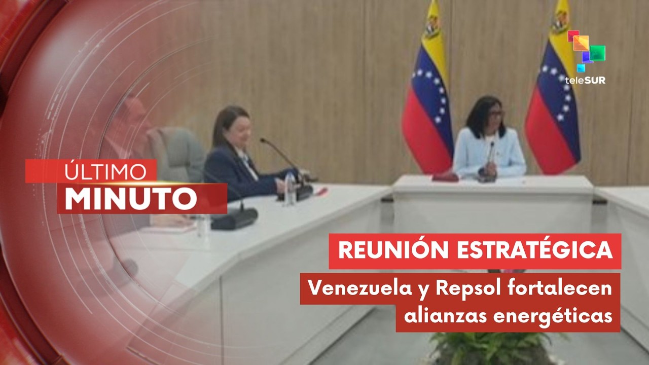 La Pdta (E) Delcy Rodríguez sostuvo nuevo encuentro con Repsol