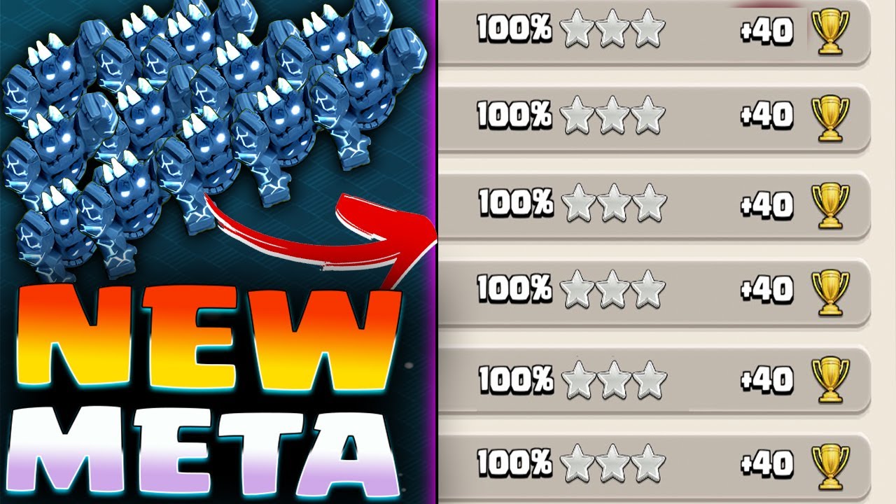 Mass Meteor Golem With Totem Spell Th18 Attack | Easiest Th18 Legend Attack Strategy