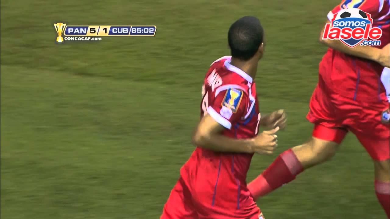 El gol de Jairo Jim&eacute;nez el quinto para Panam&aacute; ante Cuba