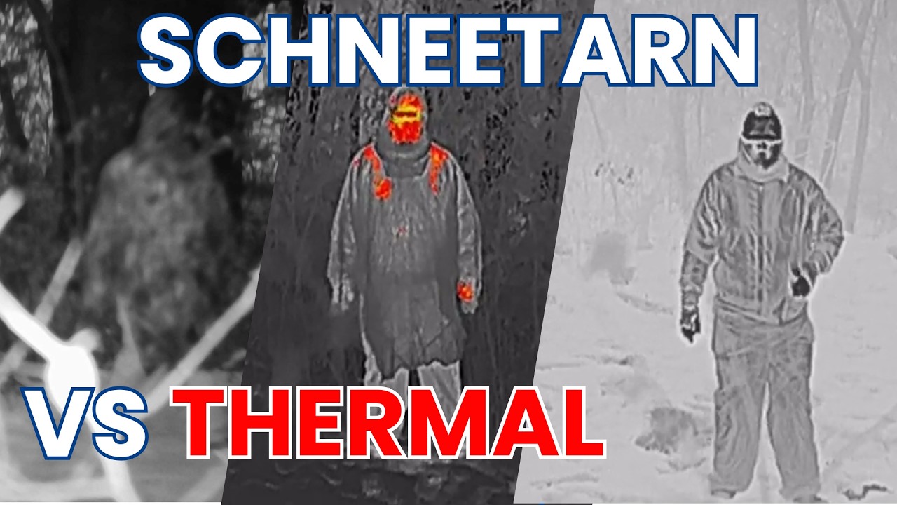 Tarnung im Schnee und unter Thermalkameras
