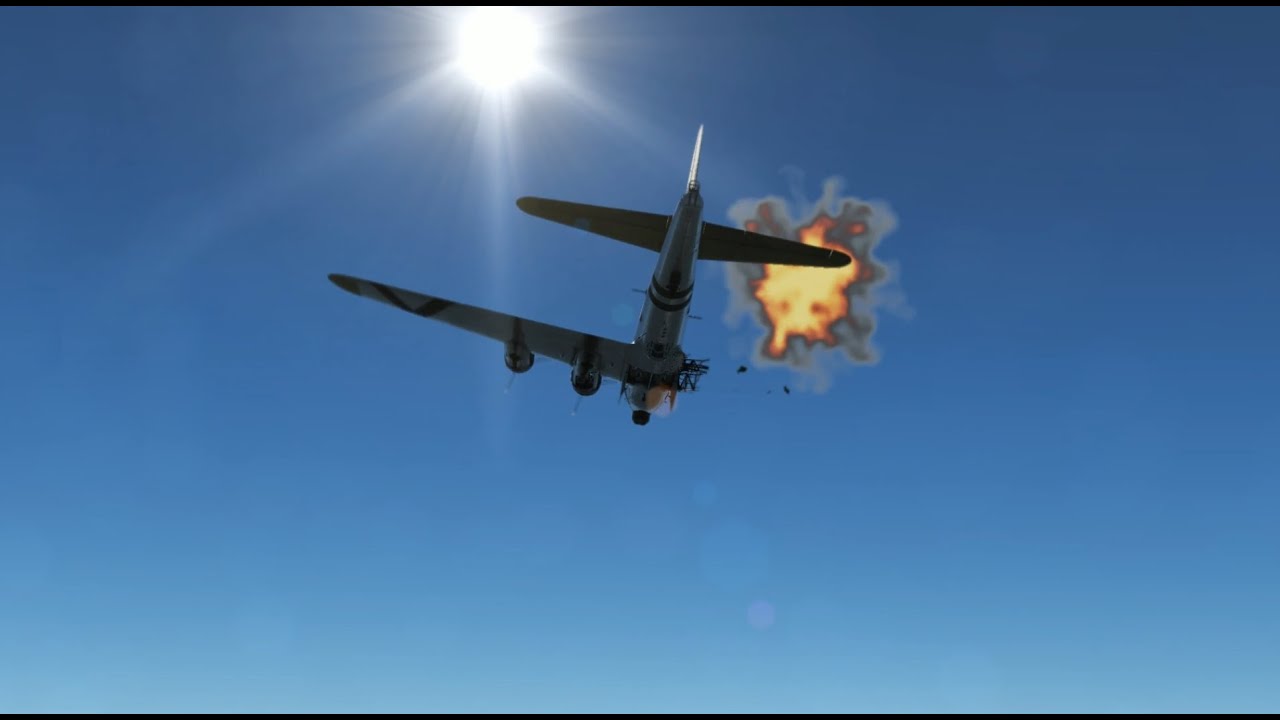 WWⅡ米陸軍航空軍vs88㎜高射砲200門【DCSWorld】